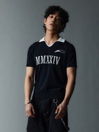 Small V-neck Polo Shirt Short-sleeved T-shirt
