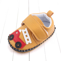 Stitched Bottom Baby Shoes Soft Rubber Sole Non-slip