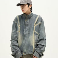 Men's Niche American Vintage Denim Jacket