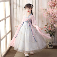 Super fairy girl hanfu skirt