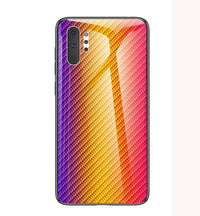Phone case applies to A51 creative graded carbon fiber toughened glass A91 anti-fall protective case