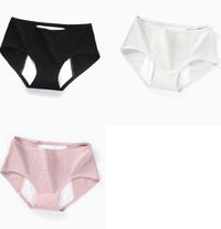 Physiological Underwear Ladies Cotton Cotton Antibacterial Crotch Menstrual Period Leak-proof Breathable Aunt Middle Waist Health Pants