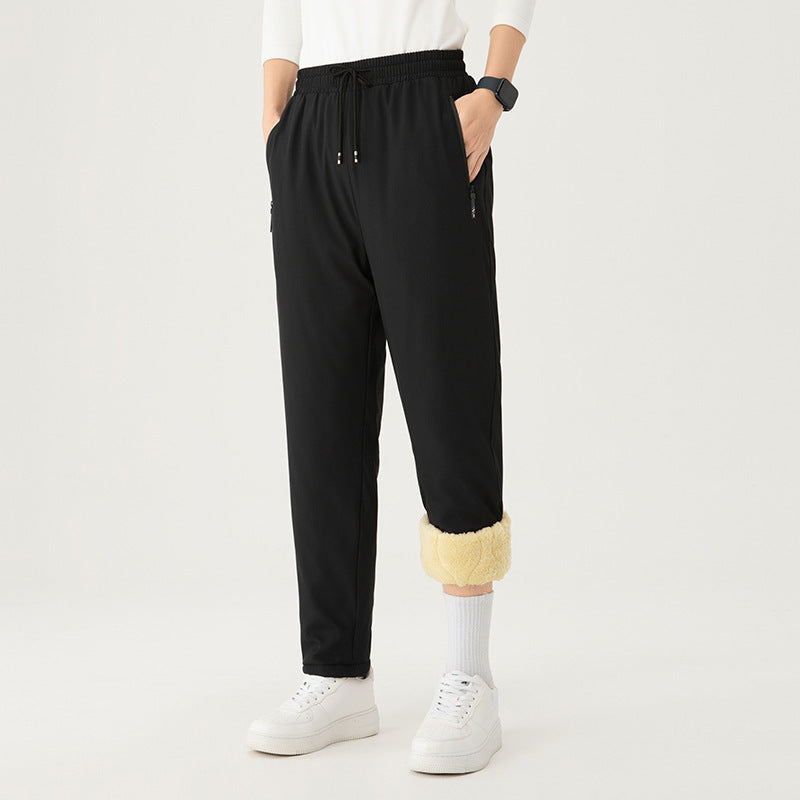 Men's Oversized Cotton Pants Graphene Lambswool