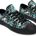 Fashion Printed Couple High Top Canvas Shoes