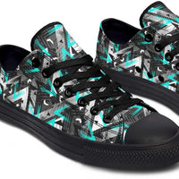 Fashion Printed Couple High Top Canvas Shoes