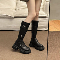 Women's Fashionable Retro Casual Knee-High Boots