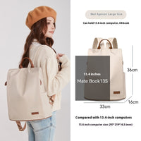 Women's Large-capacity Portable Fashionable Oxford Cloth Backpack