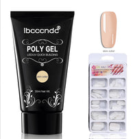 Painless and rapid extension of crystal glue