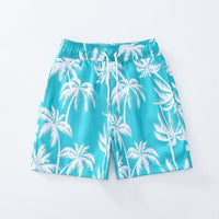 Boy Loose Lace-up Adjustable Sports Shorts