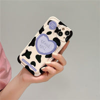 Purple Love Phone Case Silicone