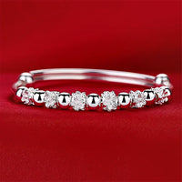 Push-pull Opening Happiness Blooming Plum Blossom Bracelet Internet-famous
