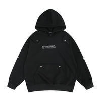 Men's Loose Pullover Personality Printed Hoodie