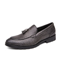 Men's New British Hair Stylist Plus Size Leather Shoes