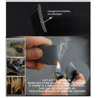 Men's leather fashion belt