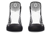 Printed Couple High-top Canvas Shoes