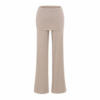 Versatile Old Money Style V-Neck Loose-Fit Long-Sleeve