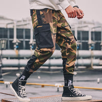 Casual camouflage overalls