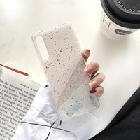 Epoxy gold foil phone case