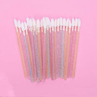 Crystal rod lip brush red brush lip gloss brush