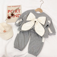 Baby's Back Bow Sweet Wind Suit