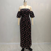 Women's Fashionable Casual Printed Jumpsuit