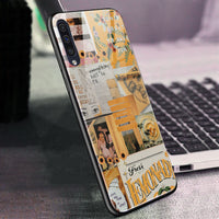 Anti-drop nostalgic illustration mobile phone case