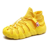 Lightweight And Soft Sole Running Shoes With Mesh
