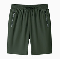Ice Silk Leisure Cropped Pants Loose Sports Shorts
