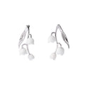 Handmade Lily Of The Valley Floral Earrings