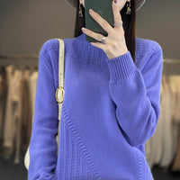 Women's Short All-match Bottoming Casual Knitwear