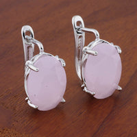 Romantic Retro 1014 Oval European And American Ear Clip