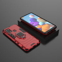 Samsung A21S version ring car holder phone case