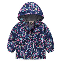 Spring And Autumn Thin Hooded Baby Cute Zipper Sweater Children's Jacket