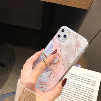 Compatible with Apple , Lingge Epoxy Stand Phone Case