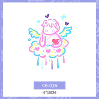 Waterproof And Durable Colorized Butterfly Tattoo Sticker
