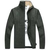 Stand collar sweater