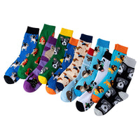Mid-calf Cotton Animal-themed Socks For Women