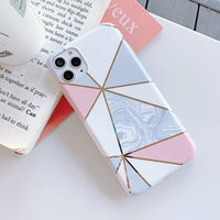 Geometric mosaic phone case