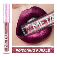Metal Lip Gloss Waterproof Lipstick