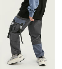 Men's stretch drawstring drawstring windbreaker