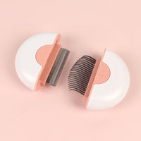 Pet massage knot opening comb