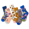 Creative Design Men's Middle Tube Socks Skateboard Street Couple Basketball Jk Socks