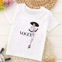 Children's retro short sleeve top