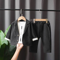 Boy's Suit Two Pieces Children Clothes Spring And Autumn