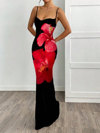 Fashionable, Chic, Elegant, Slim-Fit Leopard-Print Sleeveless Dress For Women
