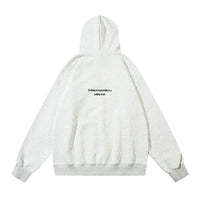 Loose Casual Letters Printed Hoodie