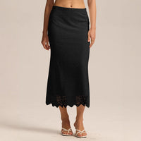 SpringSummer New High-waist Pencil Skirt European And American Style