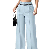 Versatile Summer Draping Slimming Wide-leg Suit Pants