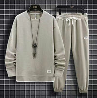 Leisure Sports Long Sleeve Trousers Suit