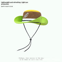 Color-block Fisherman Hat Women's Sun Protection Hat